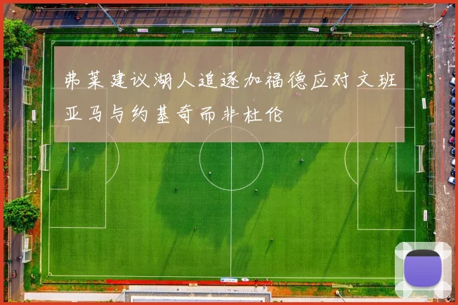 弗莱建议湖人追逐加福德应对文班亚马与约基奇而非杜伦